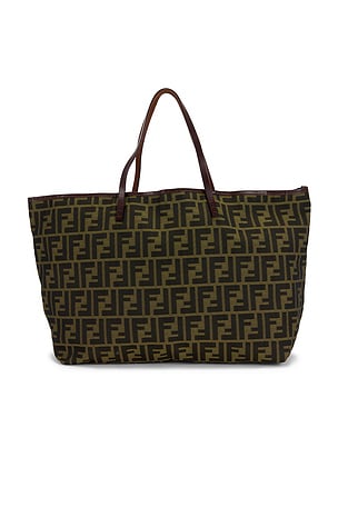 Fendi Zucca Roll Tote Bag FWRD Renew