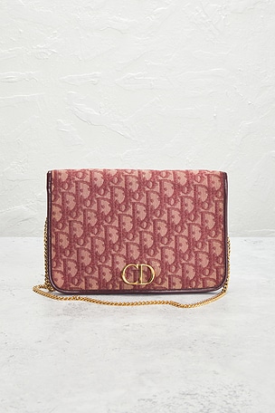 Fwrd renew bolso dior en color rojo