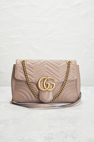 Fwrd renew bolso gucci en color Beige