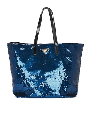 Prada Sequin Tote Bag FWRD Renew