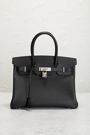 FWRD Renew Hermes Epsom Birkin 30 Handbag in Black