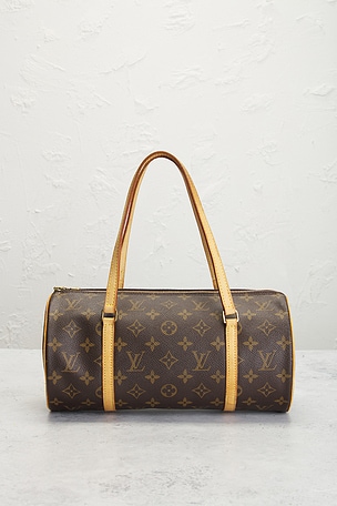 FWRD Renew Louis Vuitton Monogram Papillon 30 Handbag in Brown