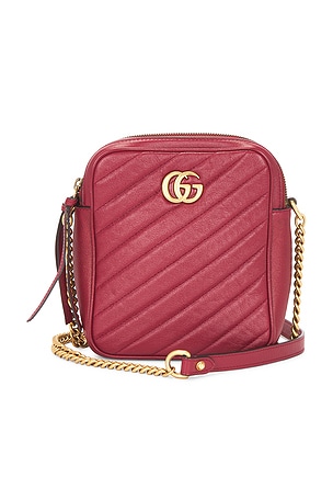 Gucci Tall GG Marmont Crossbody Bag FWRD Renew