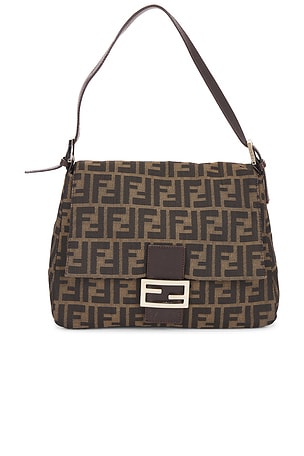 Fendi Zucca Mama Forever Baguette Shoulder Bag FWRD Renew