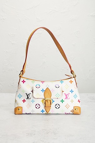 FWRD Renew Louis Vuitton Monogram Eliza Shoulder Bag in White