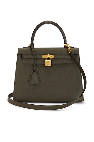 Hermes Epsom Kelly 25 Sellier Handbag FWRD Renew