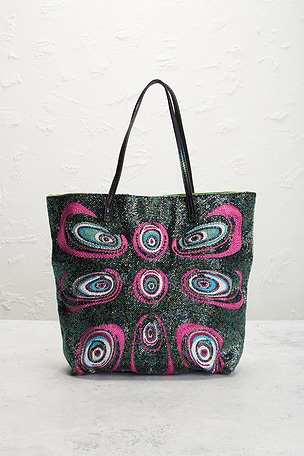 Fwrd renew bolso fendi en color Verde,Fucsia