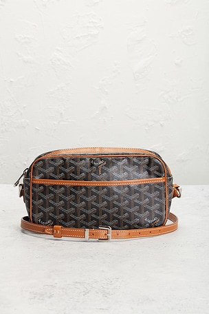FWRD Renew Goyard Cap-Vert PM Shoulder Bag in Black