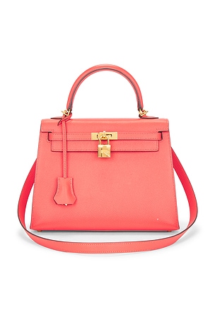 Hermes Epsom Kelly 25 Sellier Handbag FWRD Renew