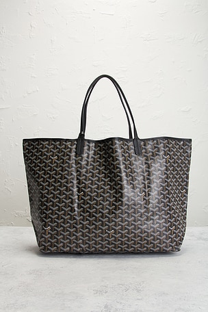 FWRD Renew Goyard Saint Louis GM Tote Bag in Black