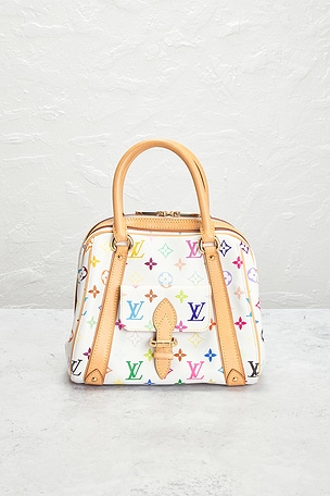 FWRD Renew Louis Vuitton Monogram Priscilla Handbag in White