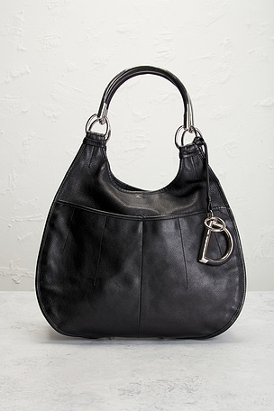 FWRD Renew Dior 61 Hobo Bag in Black