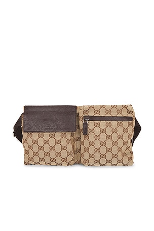 Gucci Double Pocket Belt Bag FWRD Renew
