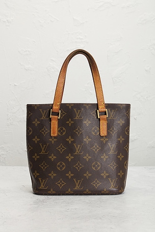 FWRD Renew Louis Vuitton Monogram Vavin PM Tote Bag in Brown