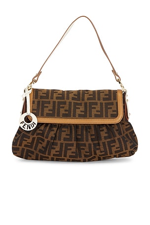 Fendi Zucca Chef Shoulder Bag FWRD Renew