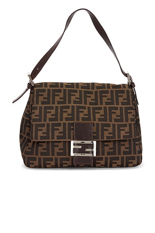 Fendi Zucca Mama Forever Baguette Shoulder Bag FWRD Renew