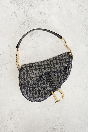FWRD Renew Dior Trotter Oblique Saddle Bag