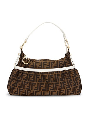 Fendi Zucca Chef Shoulder Bag FWRD Renew