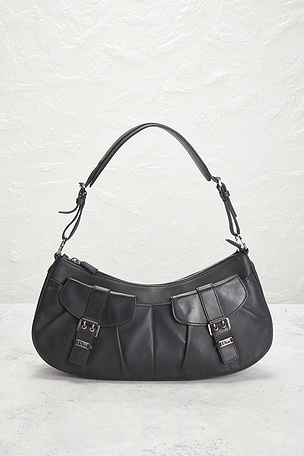 FWRD Renew Dior Hardcore Pochette Shoulder Bag in Black