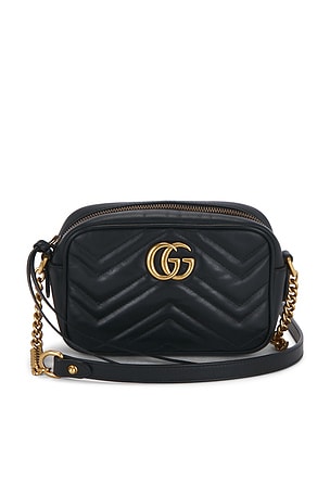 Gucci Mini GG Marmont Shoulder Bag FWRD Renew