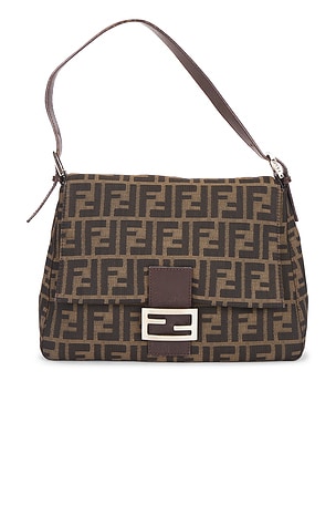 Fendi Zucca Mama Forever Baguette Shoulder Bag FWRD Renew