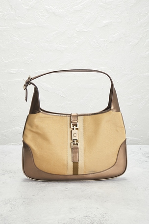 FWRD Renew SAC PORTÉ ÉPAULE GUCCI en Beige