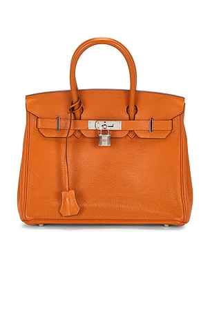 Hermes Taurillon Clemence Birkin 30 Handbag FWRD Renew