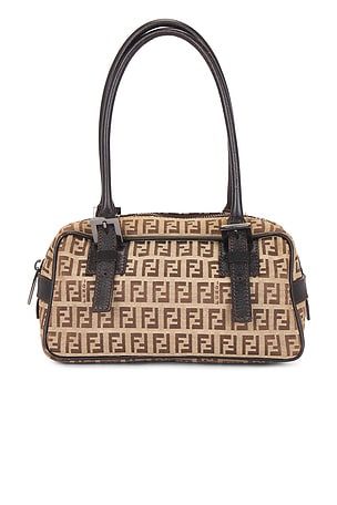 Fendi Mini Zucchino Boston Bag FWRD Renew