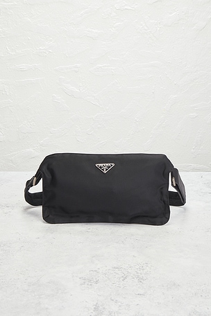 FWRD Renew Prada Tessuto Belt Bag