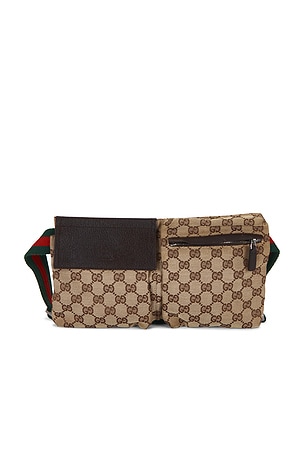 Gucci Double Pocket Belt Bag FWRD Renew