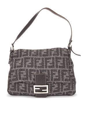 Fendi Zucca Mama Forever Baguette Shoulder Bag FWRD Renew