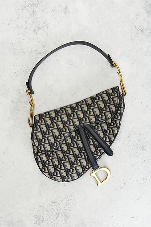 FWRD Renew Dior Trotter Oblique Saddle Bag