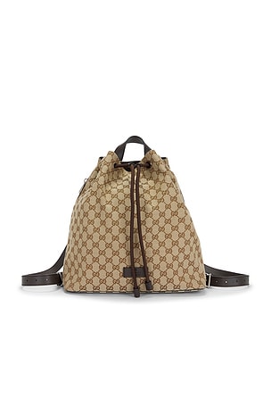 Gucci Drawstring Backpack FWRD Renew