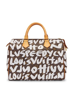 Louis Vuitton X Stephen Sprouse Monogram Graffiti Speedy 30 Handbag FWRD Renew