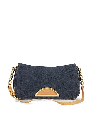 Dior Denim Maris Pearl Shoulder Bag FWRD Renew