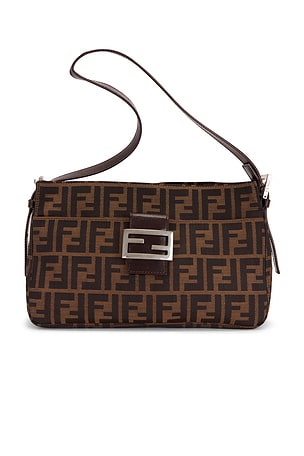 Fendi Zucca Shoulder Bag FWRD Renew