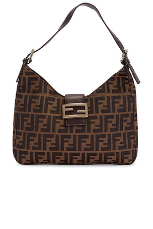 Fendi Zucca Mama Forever Baguette Shoulder Bag FWRD Renew