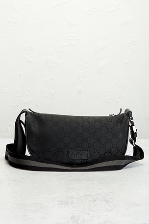 FWRD Renew Gucci Belt Bag in Black