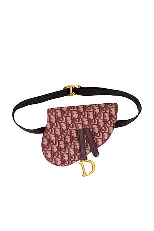 Dior Trotter Oblique Saddle Belt Bag FWRD Renew