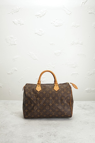FWRD Renew Louis Vuitton Monogram Speedy 30 Handbag in Brown