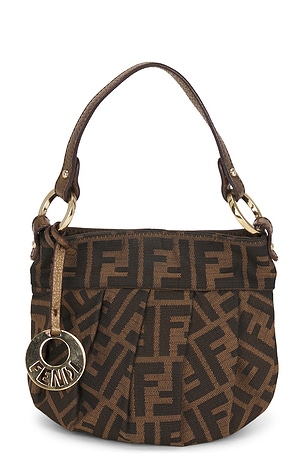 Fendi Zucca Mini Chef Shoulder Bag FWRD Renew