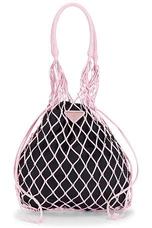 Prada Tessuto Net Tote Bag FWRD Renew