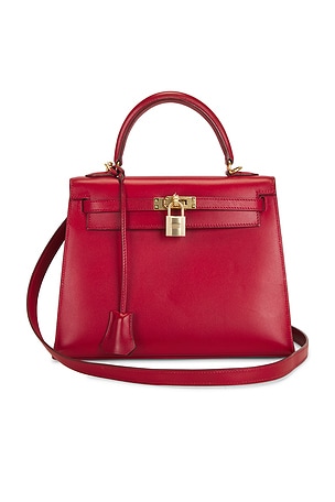 Hermes Box Kelly 25 Handbag FWRD Renew