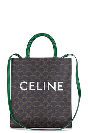 Celine Triomphe Vertical Cabas Tote Bag FWRD Renew