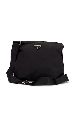 Prada Tessuto Flat Messenger Bag FWRD Renew