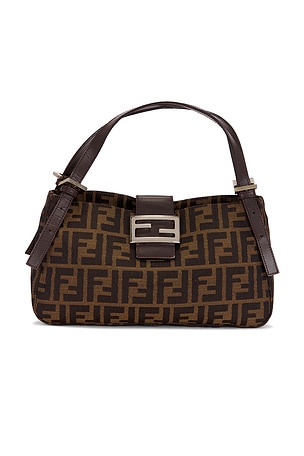 Fendi Zucca Shoulder Bag FWRD Renew