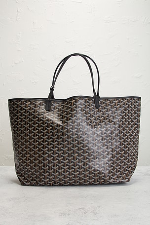FWRD Renew Goyard Saint Louis GM Tote Bag in Black