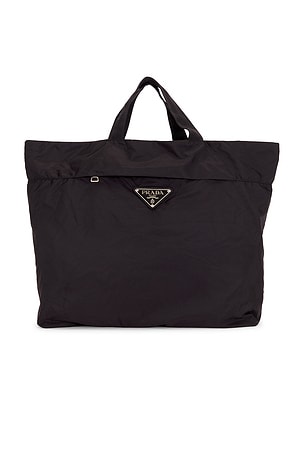 Prada Tessuto Shopping Tote Bag FWRD Renew