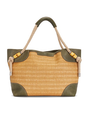 Gucci Raffia Maui Tote Bag FWRD Renew