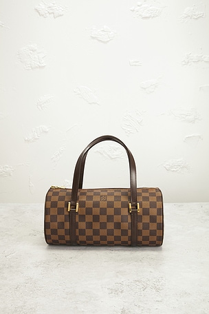 FWRD Renew Louis Vuitton Damier Ebene Papillon 26 Handbag in Brown